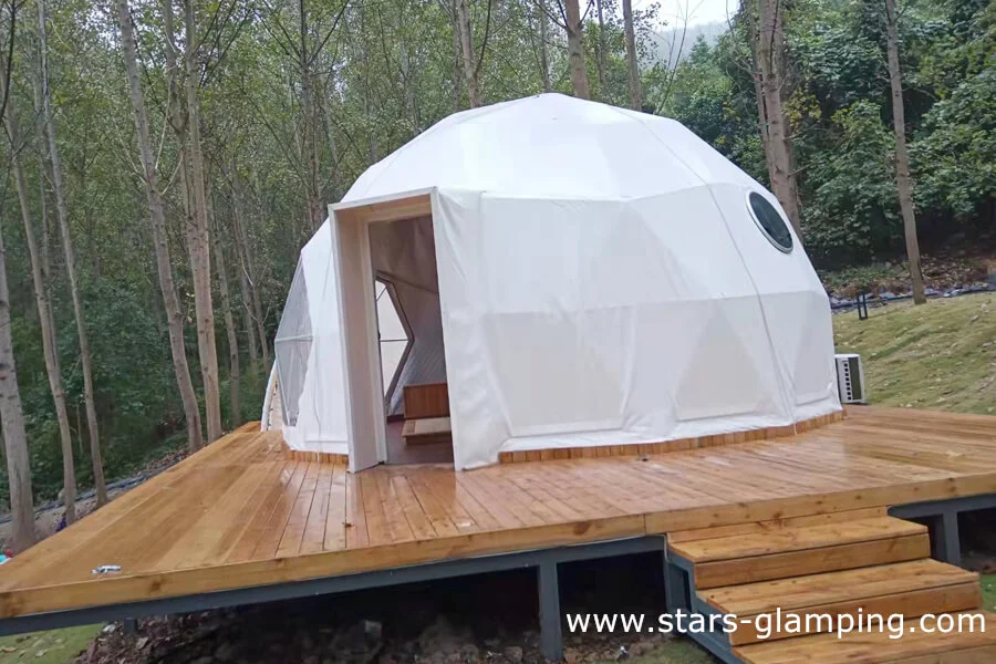 Eco Glamping Geodesic Dome Tent
