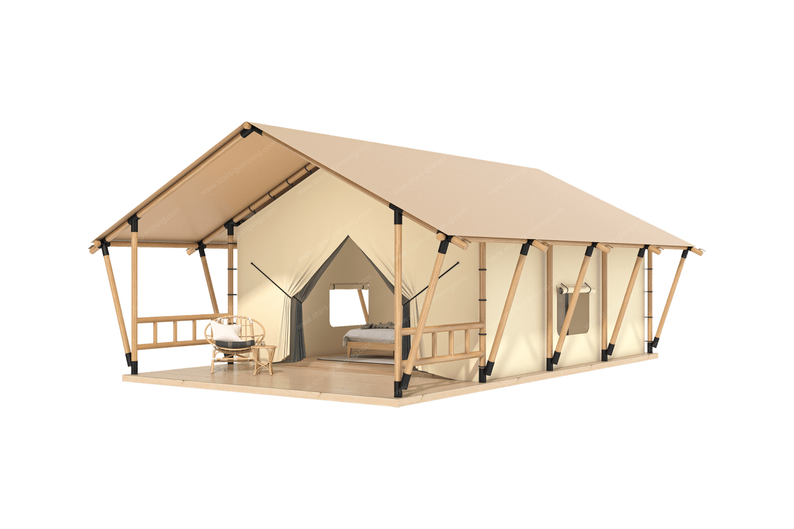 Safari Tent Renderings