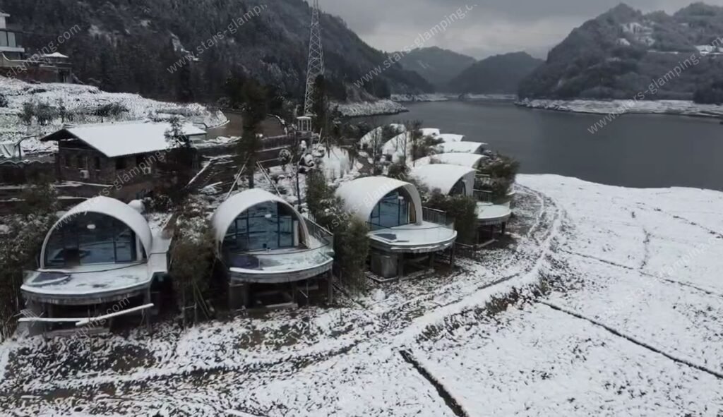Generic Tente Glamping pour 6 à 8 Personnes avec Pompe